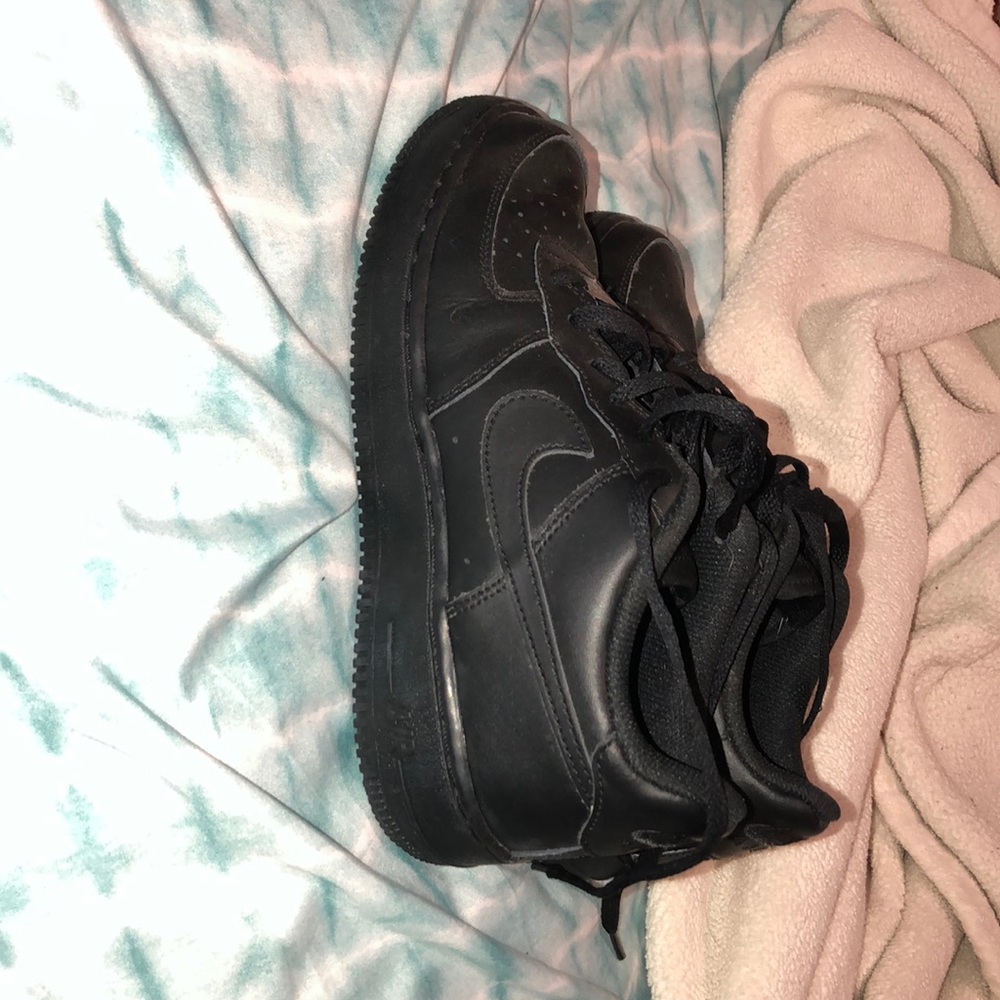 Black Air Force 1s